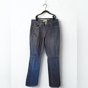 Levi's Dark Blue Boot Cut Jeans 8 Long